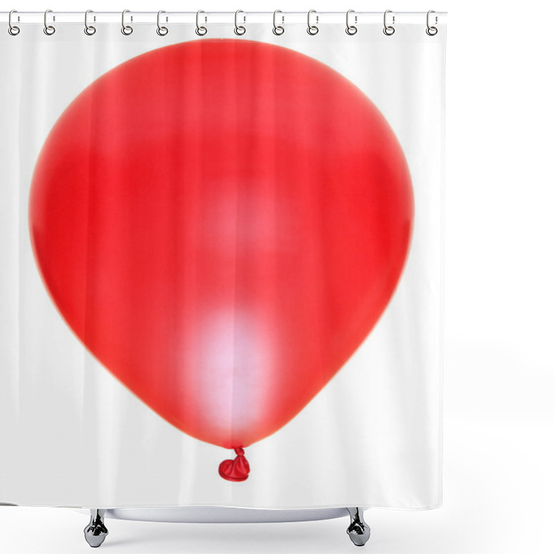 Personality  Red Balloon Shower Curtains