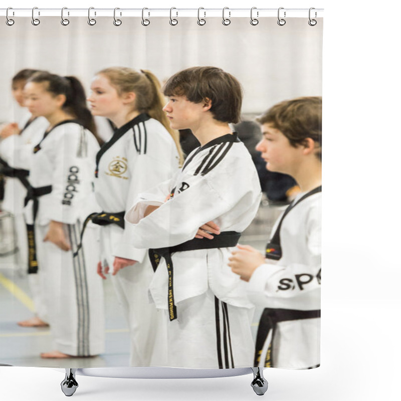 Personality  Tae Kwon Do Shower Curtains