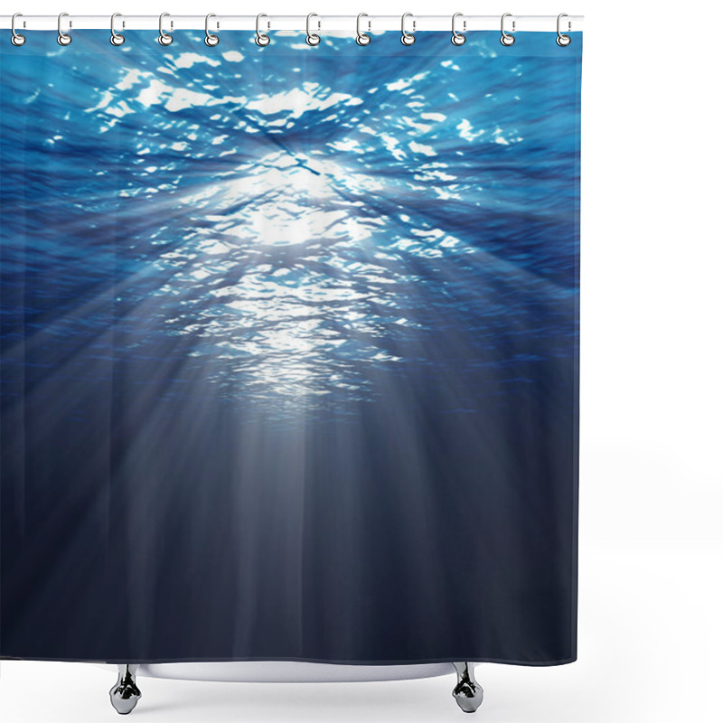 Personality  Underwater Scene Shower Curtains