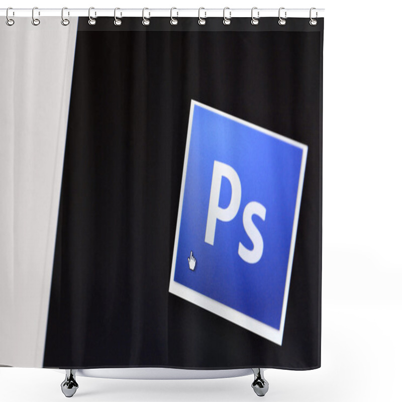 Personality  Adobe Photoshop Shower Curtains