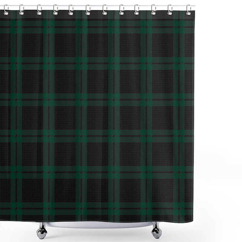 Personality  Seamless Pattern  Background, Wallpaper With Repetition Geometric Shape, Vector Illustration Of Tartan Fabric Shower Curtains