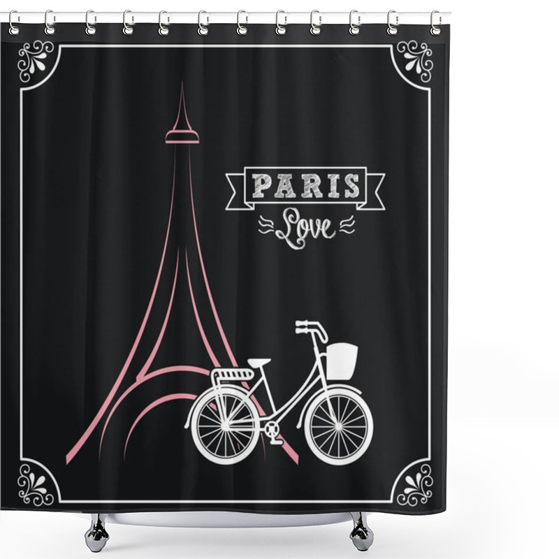 Personality  Love Design  Shower Curtains