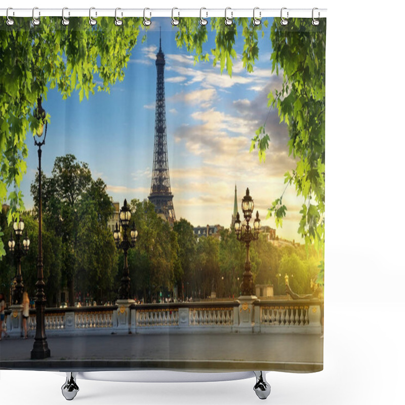 Personality  View From Pont Alexandre III Shower Curtains