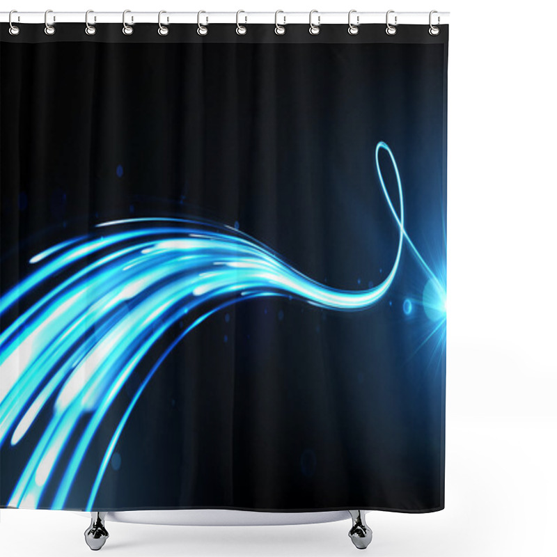 Personality  Abstract Background Shower Curtains