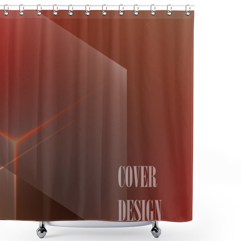 Personality  Vector Abstract Background Shower Curtains