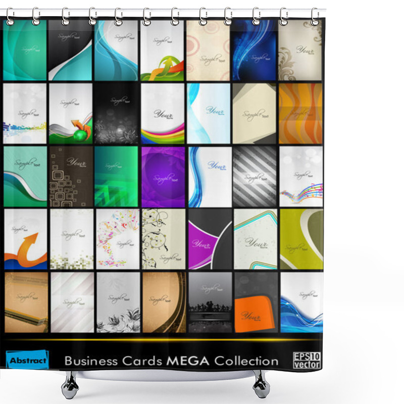 Personality  Mega Collection Of 42 Abstract Professional And Designer Busines Shower Curtains