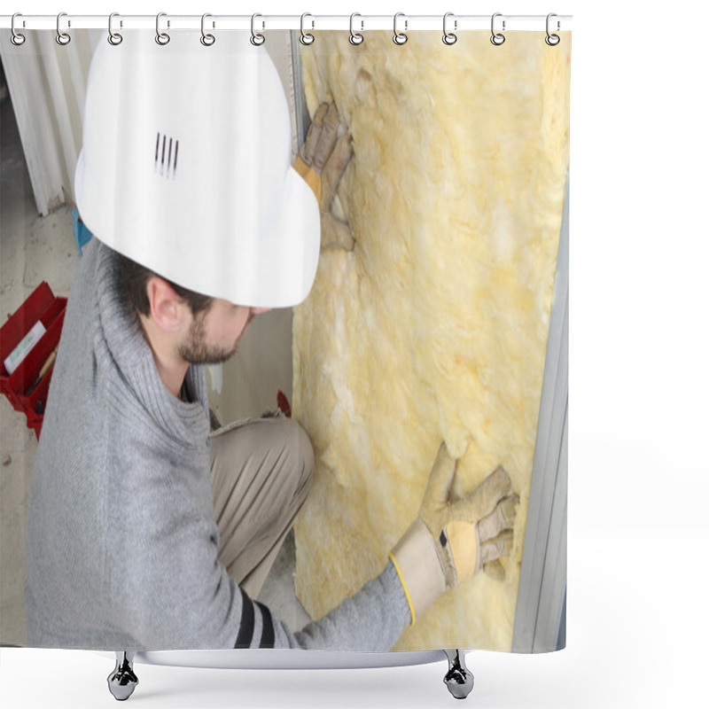 Personality  Wall Insulation Shower Curtains