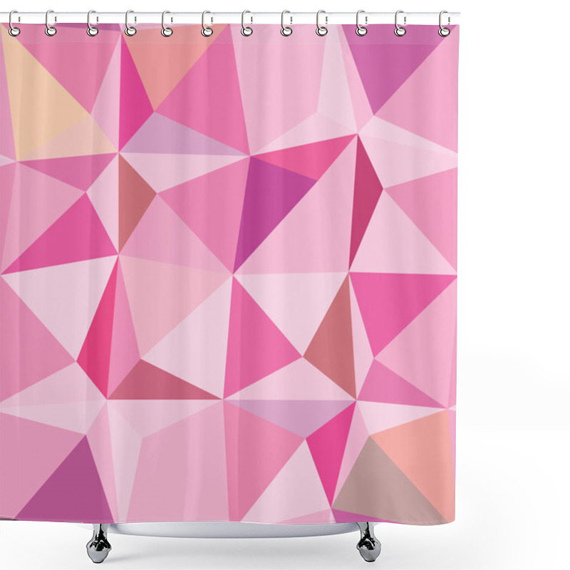 Personality  Dynamic Angles Shower Curtains