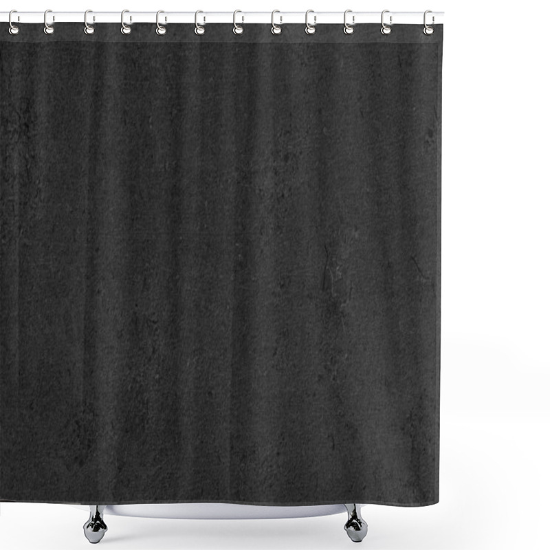 Personality  Black Concrete Background Shower Curtains