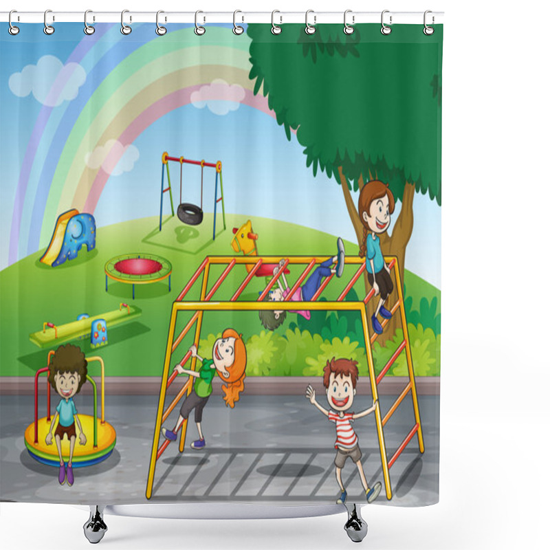 Personality  Kids Shower Curtains