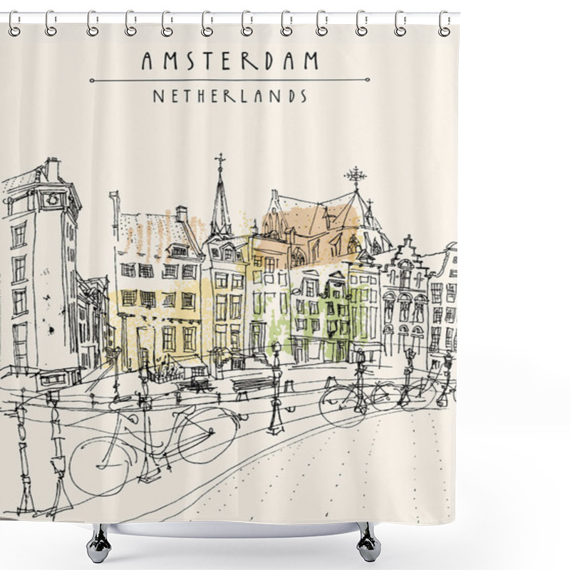 Personality  Amsterdam, Holland, Netherlands Shower Curtains