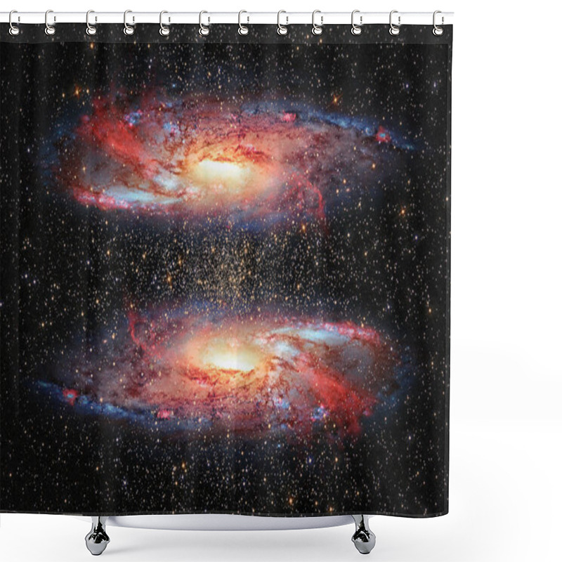 Personality  Parallel Universe Science Theory Shower Curtains