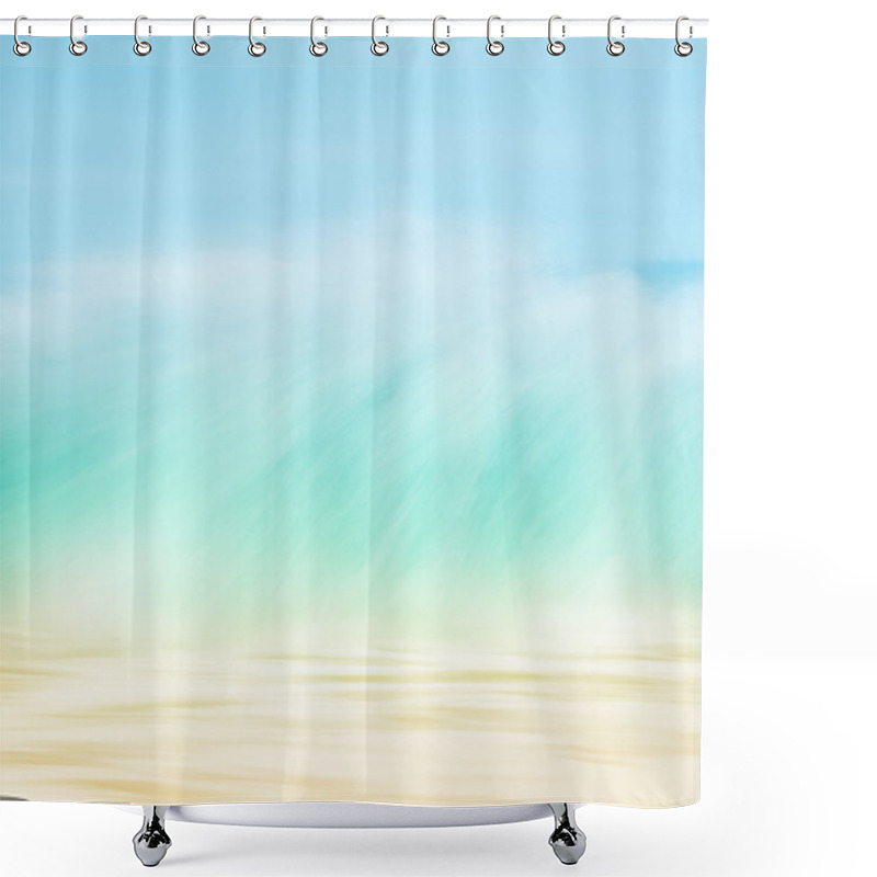 Personality  Wave Motion Shower Curtains