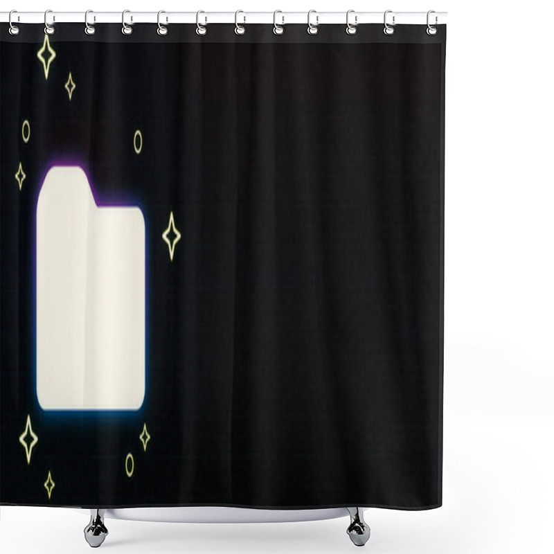 Personality  Cloud Services Like Google Drive, Dropbox, Or OneDrive Also Use Folders To Organize Files Online Shower Curtains