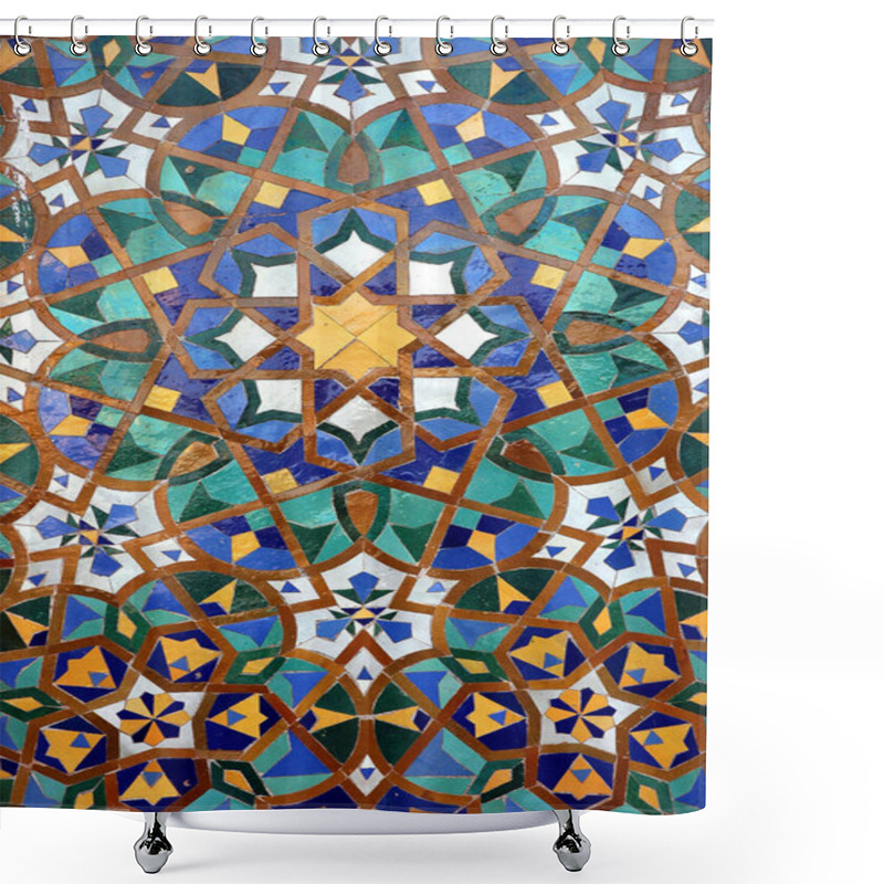 Personality  Traditional And Handicraft Zellige (tile) In Morocco Shower Curtains