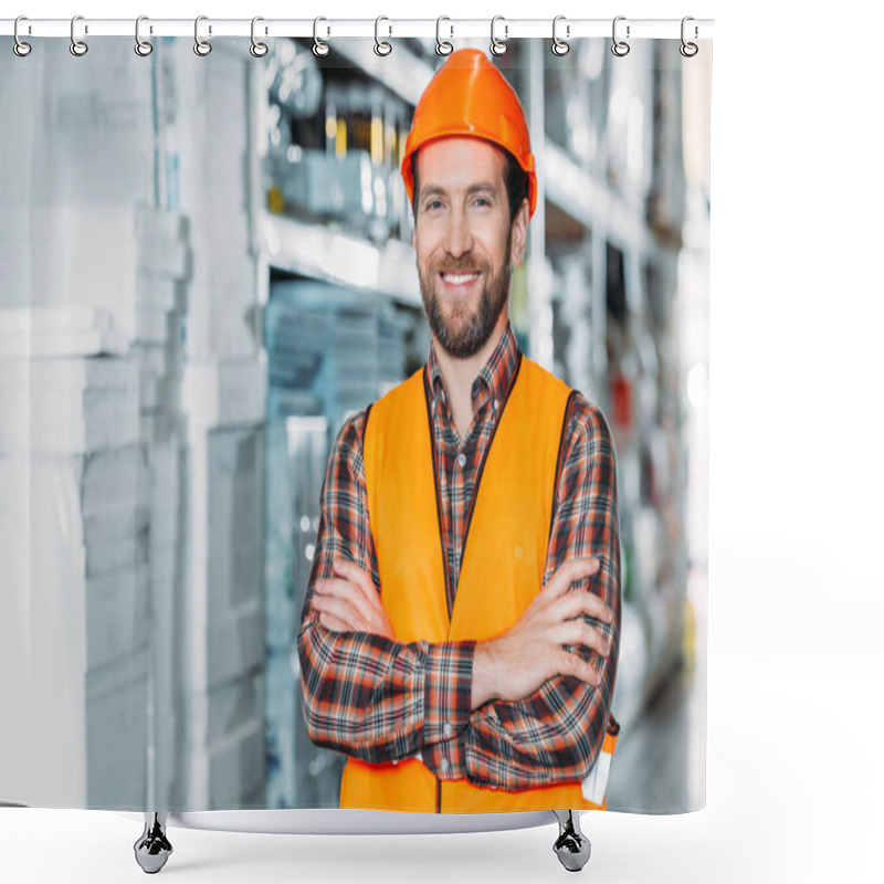 Personality  Worker Shower Curtains