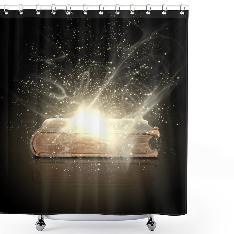 Personality  Magic Book Shower Curtains