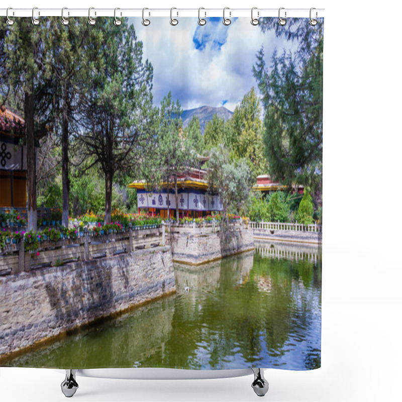 Personality  Norbulingka Dalai Lama Summer Palace, Lhasa, Tibet, Lhasa Shower Curtains