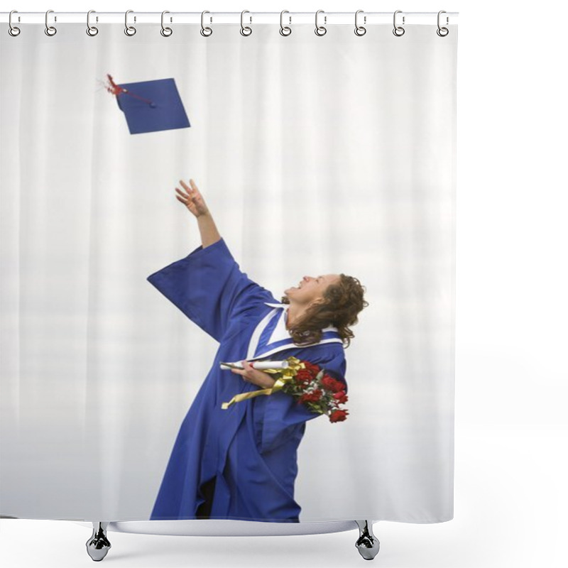 Personality  Graduation Day Shower Curtains