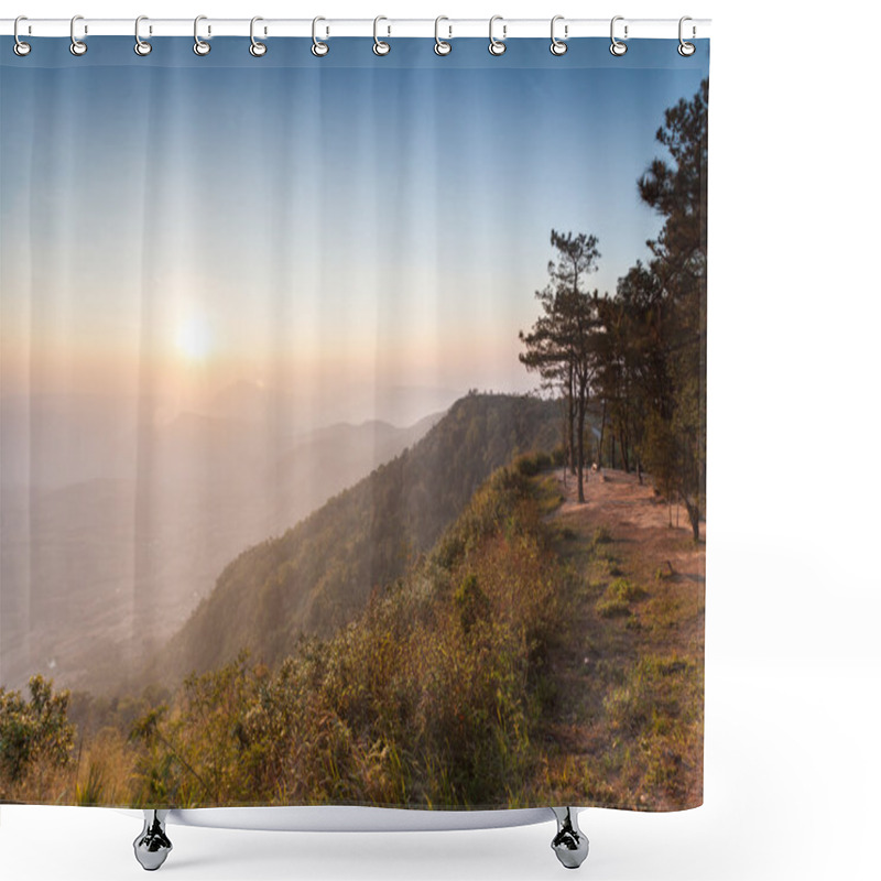 Personality  Beautiful Sunlight Shower Curtains