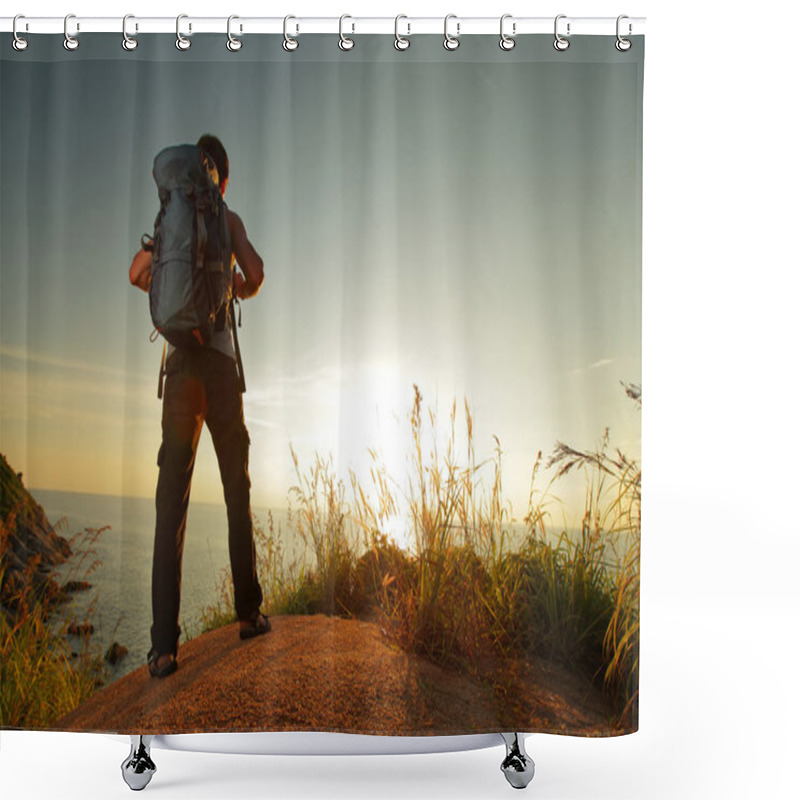 Personality  Tourist Shower Curtains