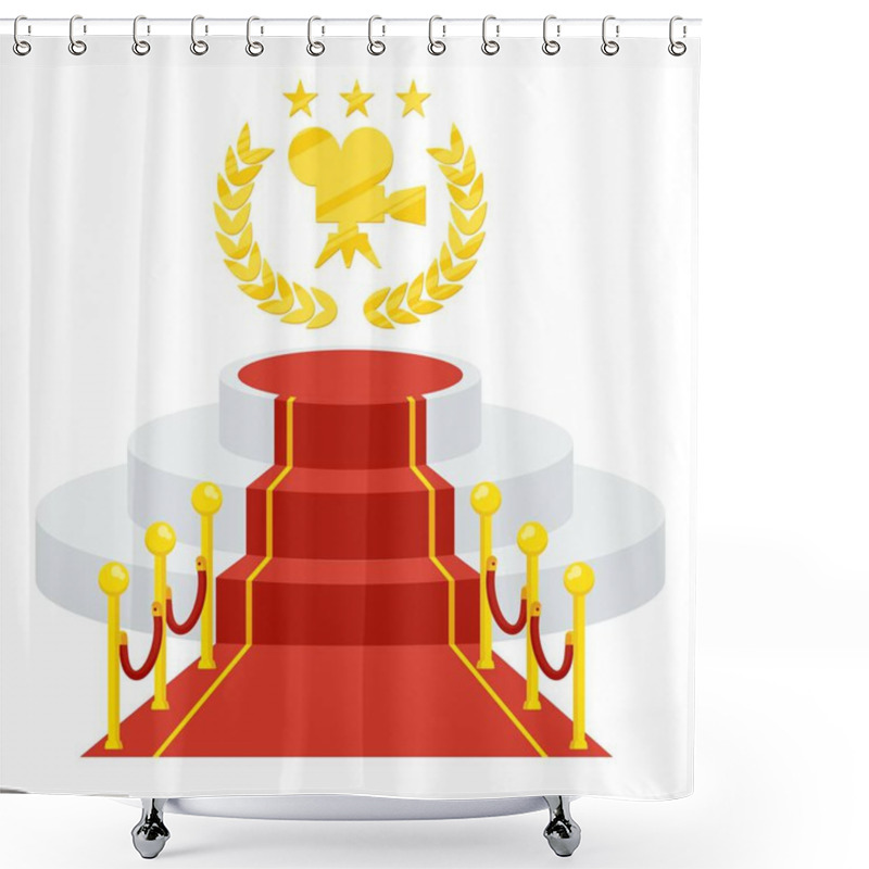 Personality  Film Festival Award Shower Curtains