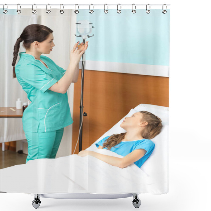 Personality  Doctor With Drop Counter Shower Curtains