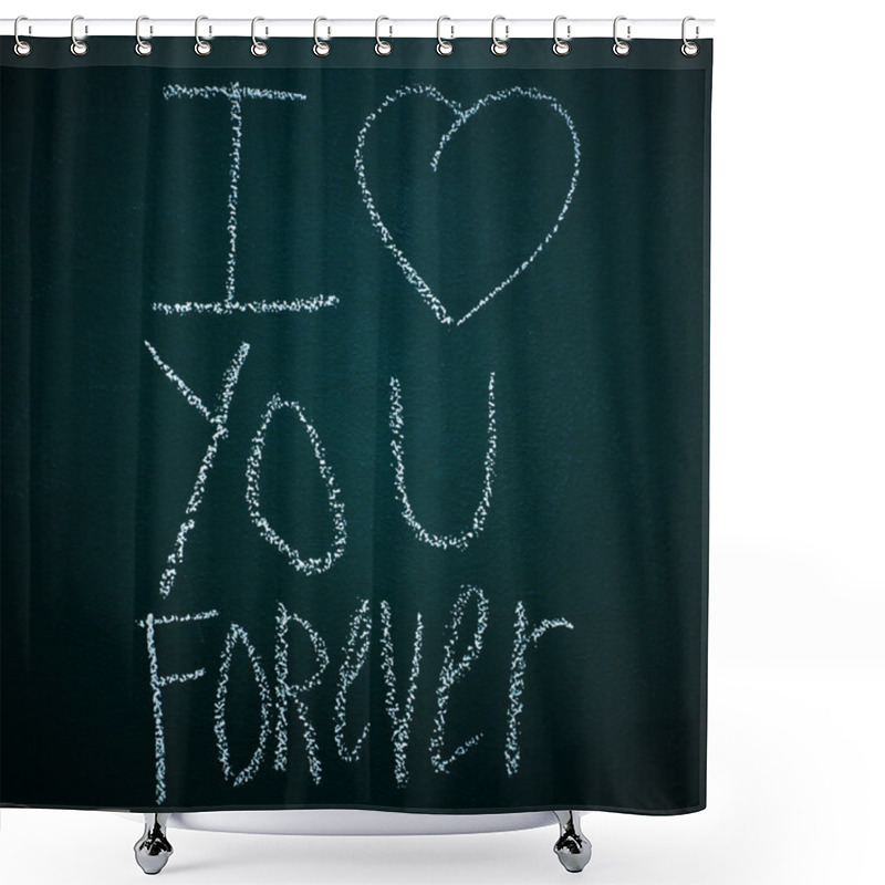 Personality  I Love You Forever Shower Curtains