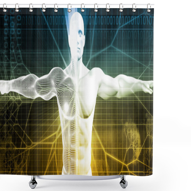 Personality  Epigenetics As A Concept Shower Curtains