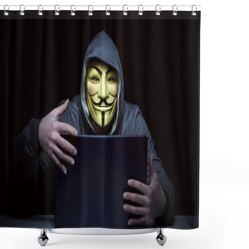 Personality  Hacker And Pc Shower Curtains