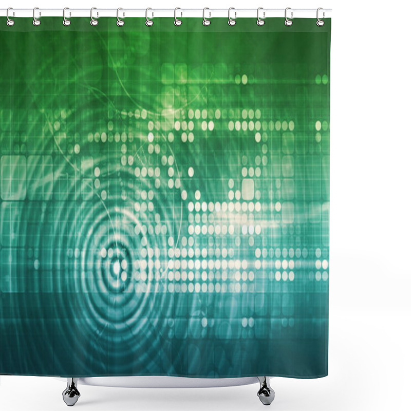 Personality  Security System Shower Curtains