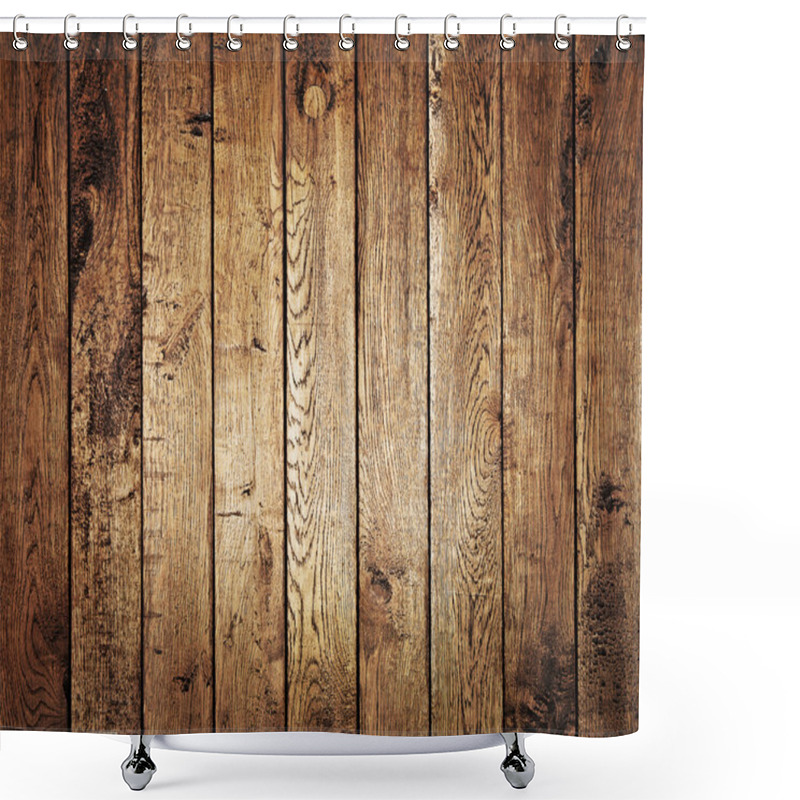 Personality  Wood Shower Curtains