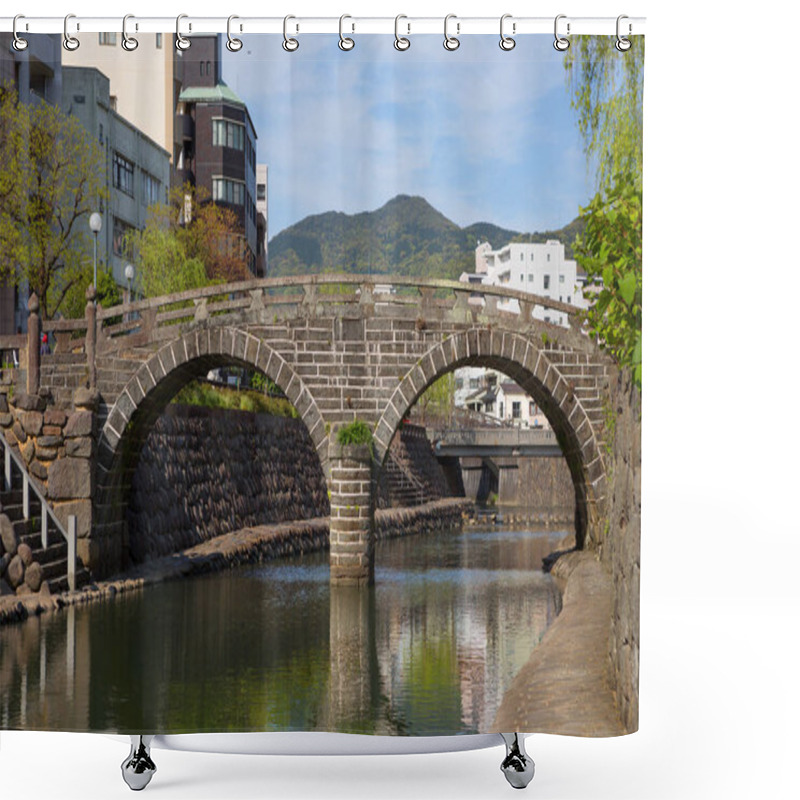 Personality  Japan. Nagasaki. The Ocular Bridge. The Ocular Bridge Is A Stone Two-arch Bridge Over The Nakasima River In Nagasaki, Japan. A Valuable Cultural Landmark Of Japan. The Name Of The Ocular (often Called 