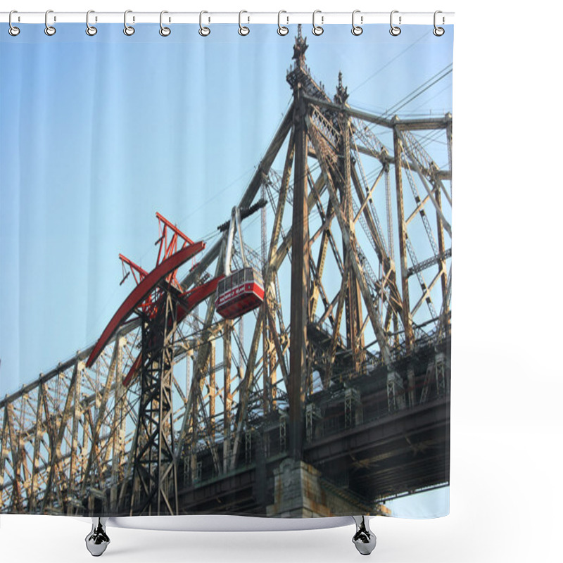 Personality  Roosevelt Island Aerial Tramway Shower Curtains