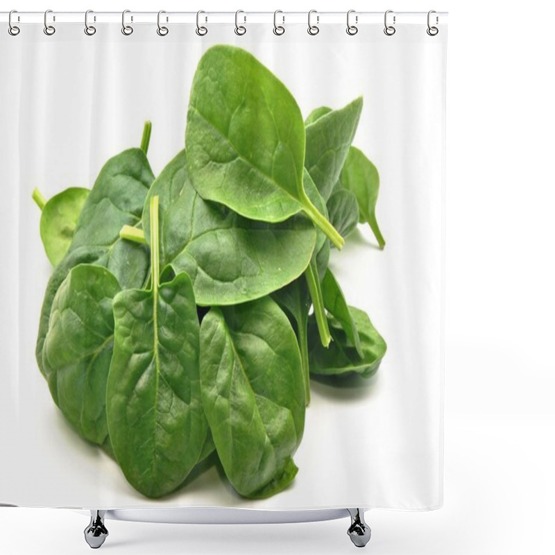 Personality  Spinach Leaves Shower Curtains