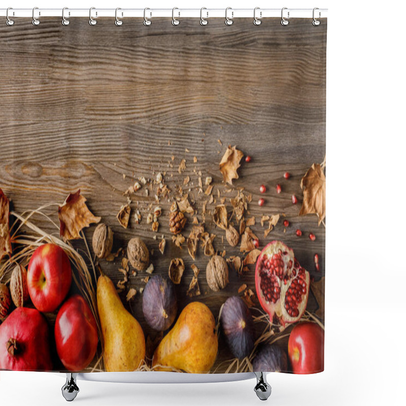 Personality  Autumn Harvest Shower Curtains