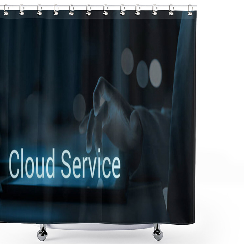 Personality  Seamless Cloud Migration For Enhanced Productivity Shower Curtains