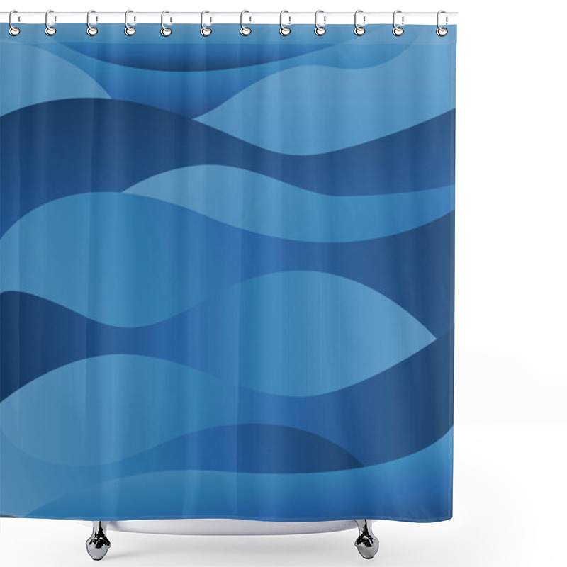 Personality  Ocean Shower Curtains