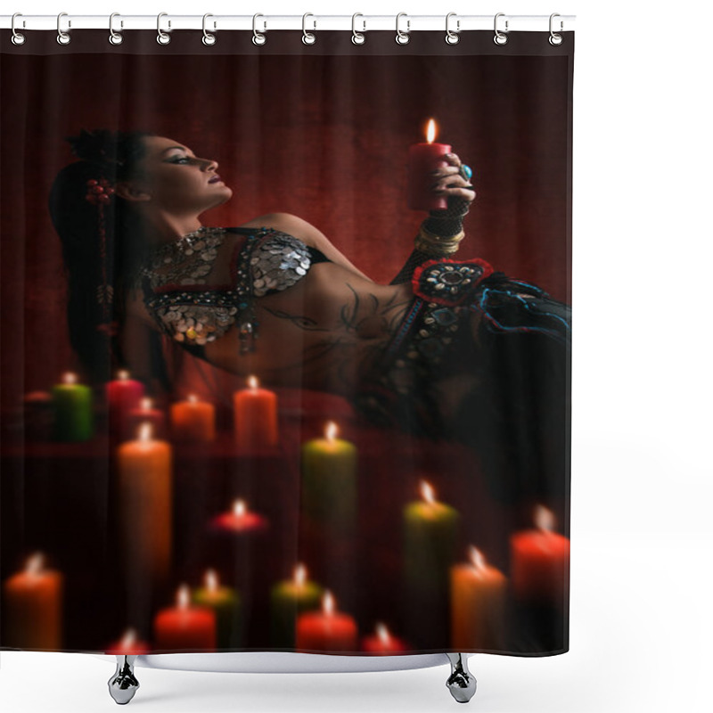 Personality  Sorceress Shower Curtains