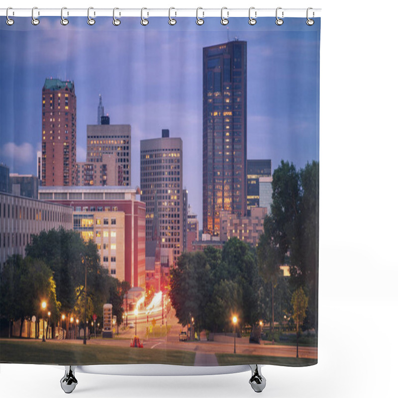 Personality  Architecture Of St. Paul. St. Paul, Minnesota, USA. Shower Curtains