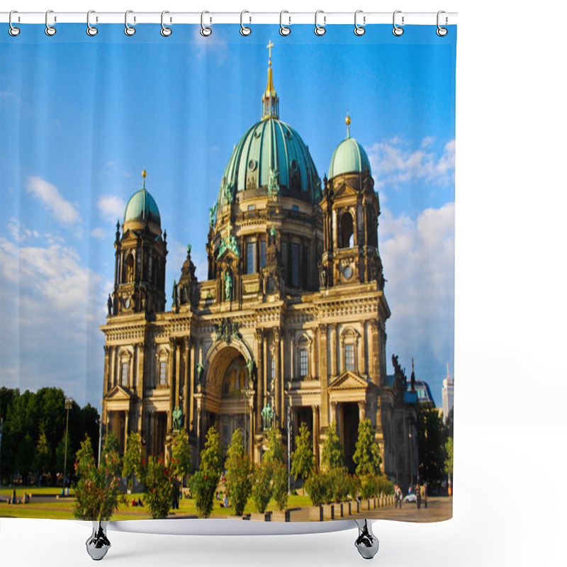 Personality  Berliner Dom - Evangelical Cathedral In Berlin, Germany Shower Curtains