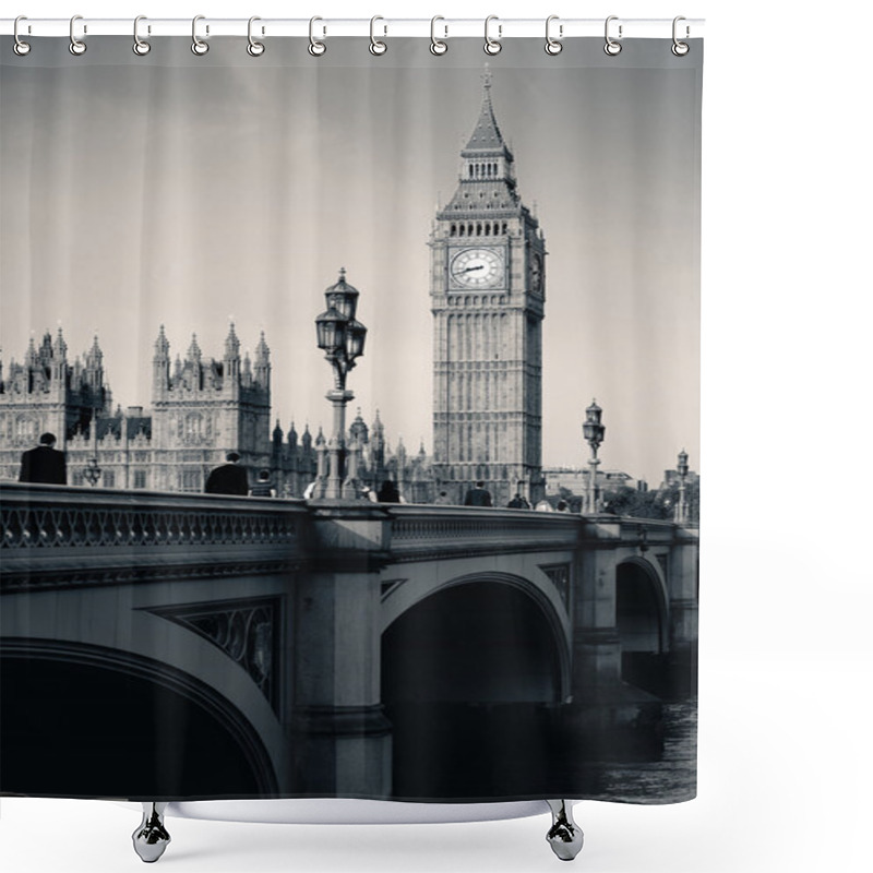 Personality  London Skyline Shower Curtains