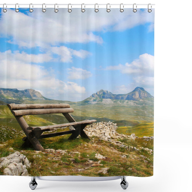 Personality  National Park Durmitor Shower Curtains