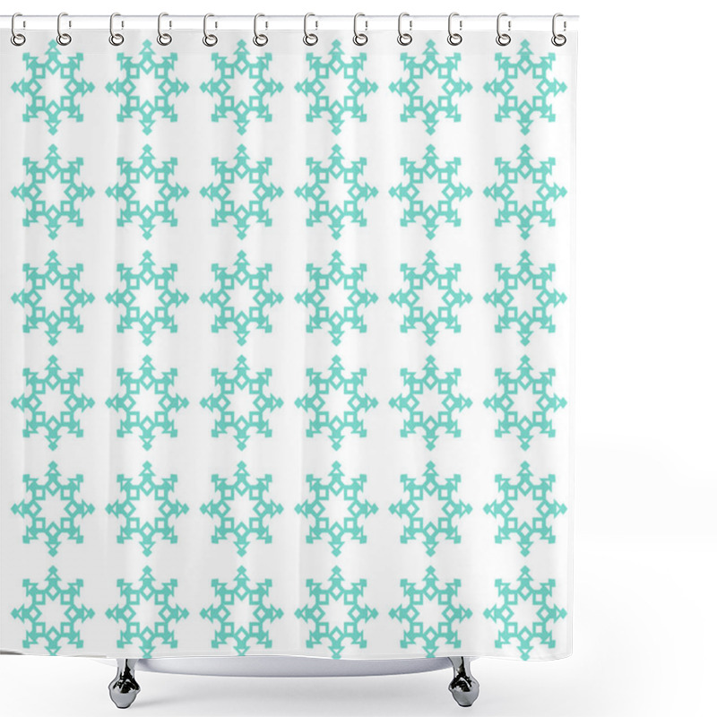 Personality  Winter Christmas Romance Pattern Texture Background Vector Shower Curtains