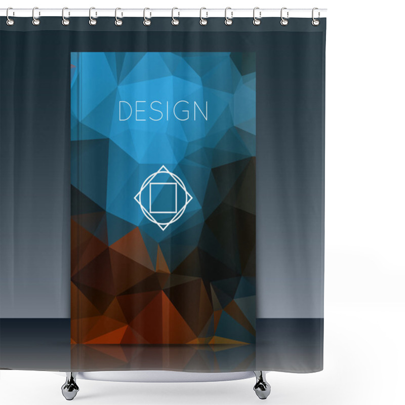 Personality  Abstract Brochure, Annual Report Brochure. Brochure Vector. Brochure Design. Brochure Cover. Diary Brochure. A4 Brochure. Notice Book Brochure. Journal Cover. Notebook. Brochure Surface. Planner Form Shower Curtains