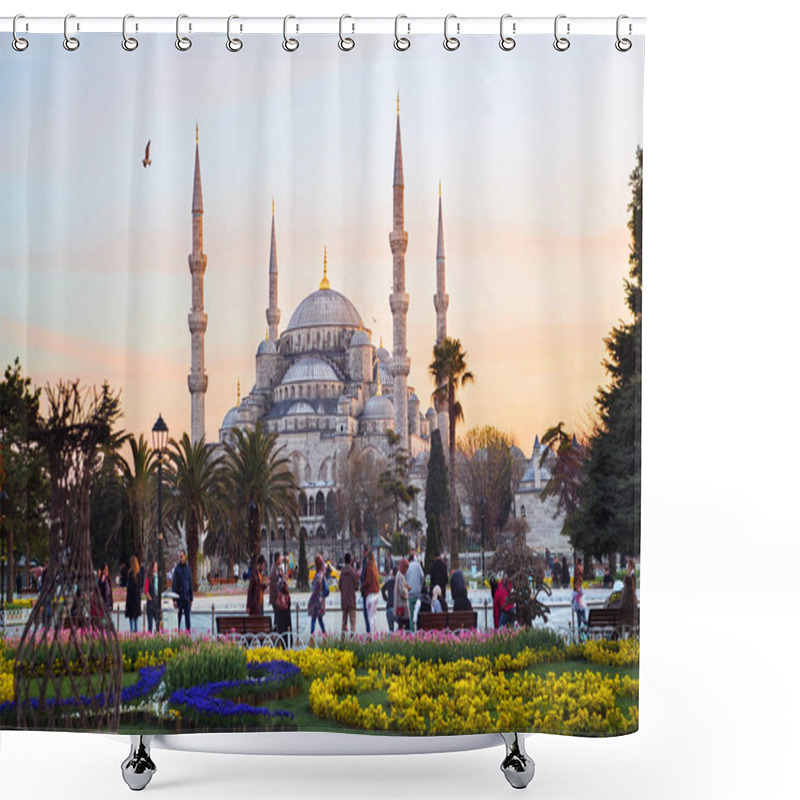 Personality  Sultanahmet Mosque In Istanbul, Turkey Shower Curtains