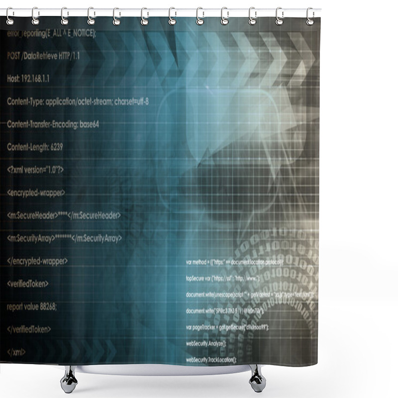 Personality  Web Application System Shower Curtains