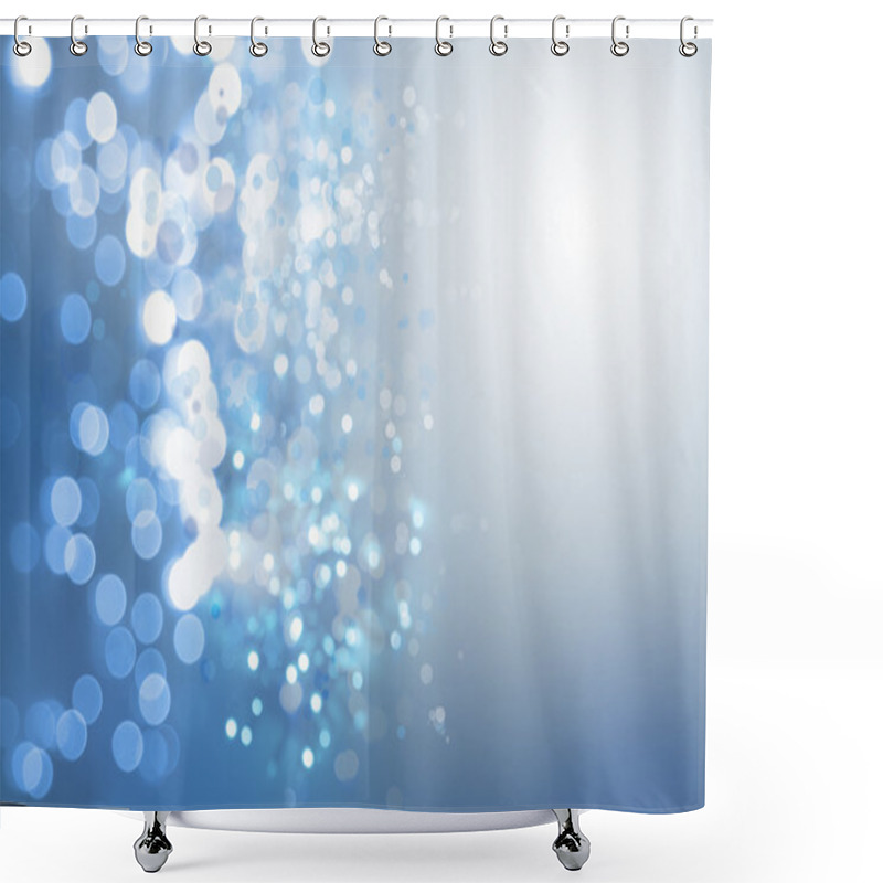 Personality  Abstract Circles Background Shower Curtains