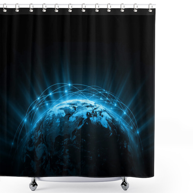 Personality  Best Internet Concept Of Global Business From Concepts Series. Elements Of This Image Furnished By NASA Shower Curtains