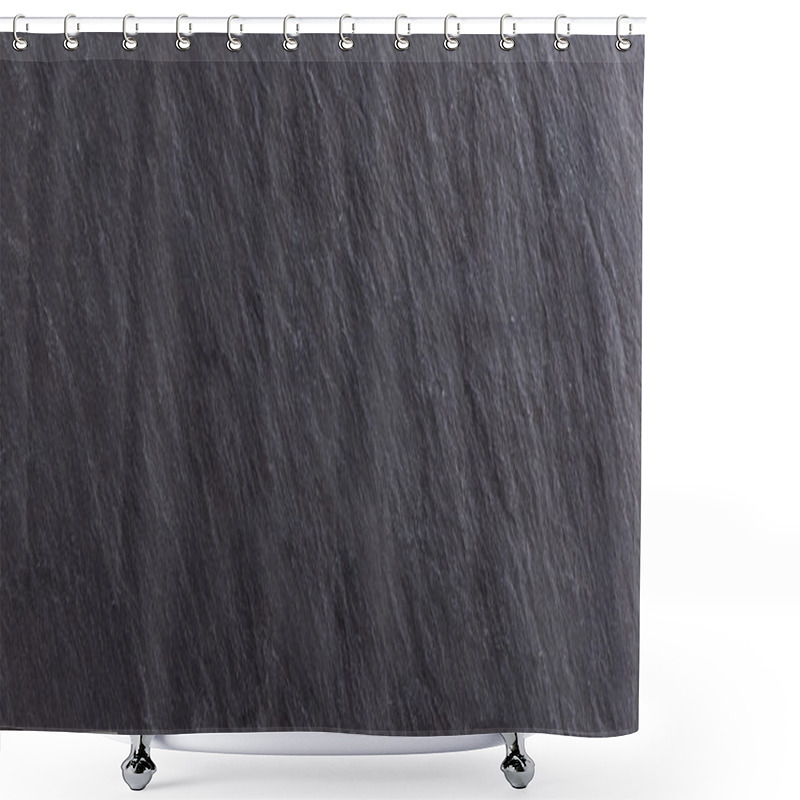 Personality  Real Slate Background Shower Curtains